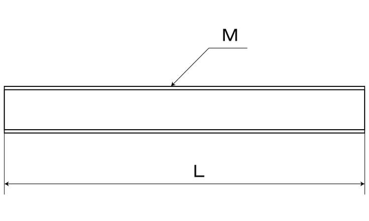 寸切（荒先）図面
