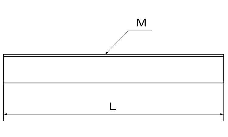 寸切（荒先・輸入品）図面
