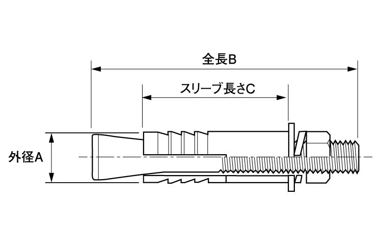 ドライブセットアンカー（ＤＳ図面