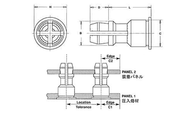 ＰＥＭ　スナップトップ（ＳＳＡ図面