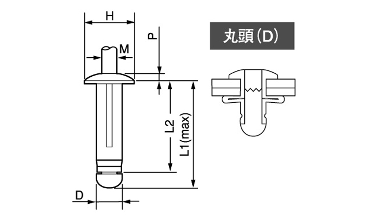ＡＤ＊＊ＴＬ（アルミーアルミ）図面