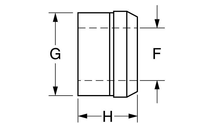 ハックボルトカラー２ＬＣ（鉄図面