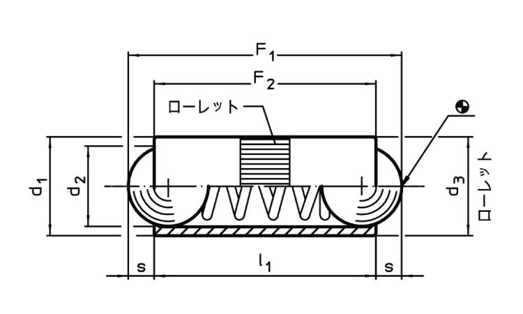 プランジャ（ボール　六角穴付図面