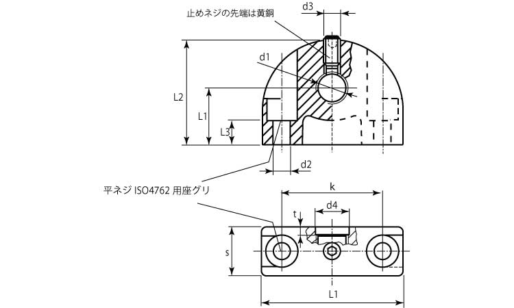 ２２１１０固定ブロック図面