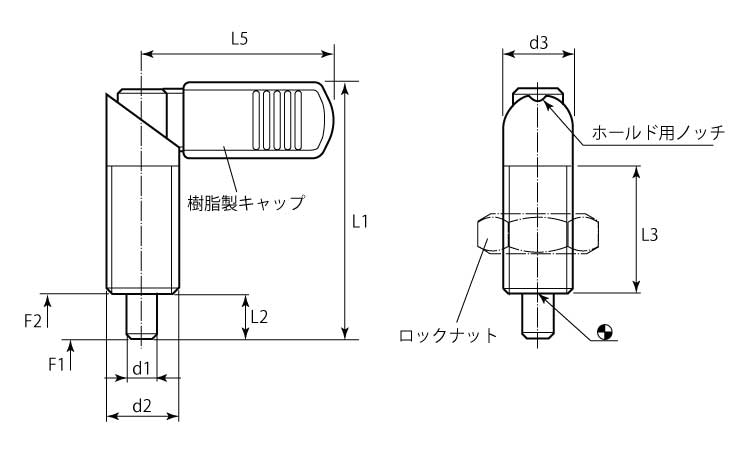 ２２１２０グリップ用カバー付図面