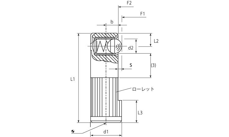 ２２１４０ＳＵＳバネ標準シングル図面