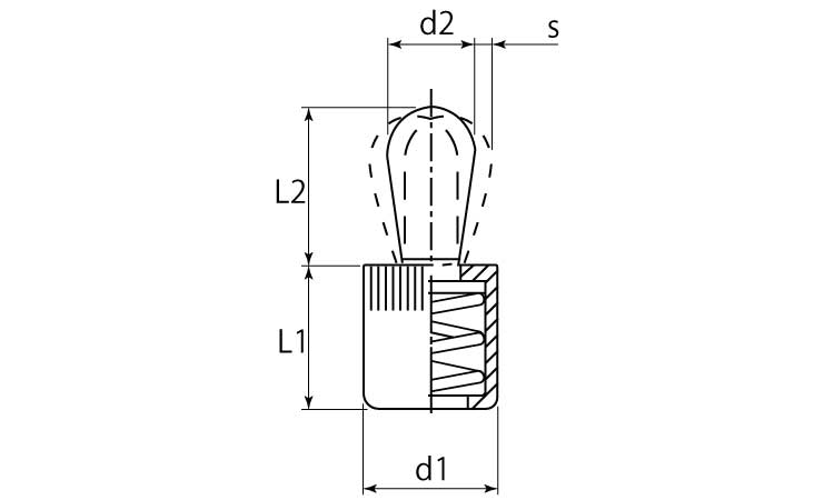 ２２１５０シール無（軽（ピン樹脂図面