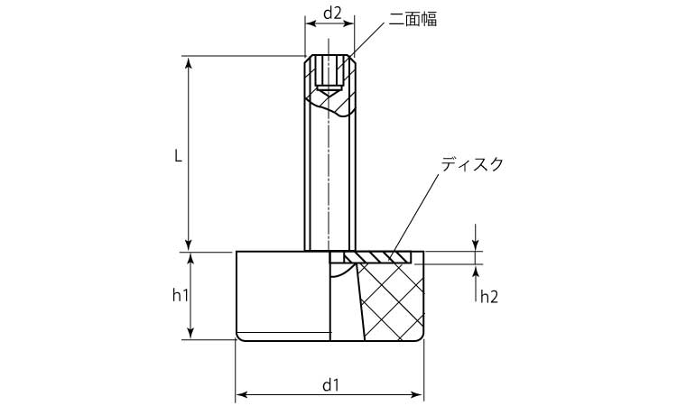 ＮＢＲサポート脚衝撃緩和（Ｄ２５図面