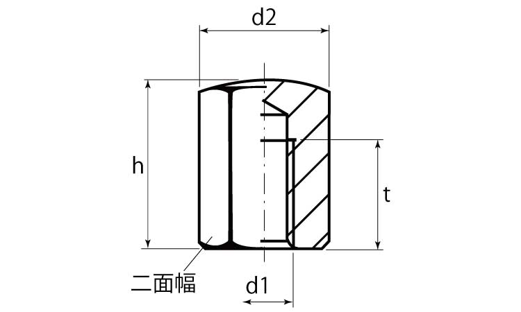 ピン（メネジ付（接触面球面図面