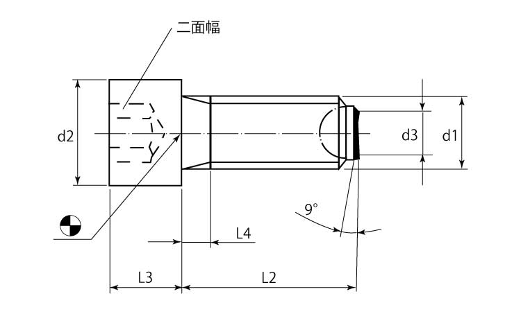 ２２７１０ヘッド平面ボールＳ加工図面