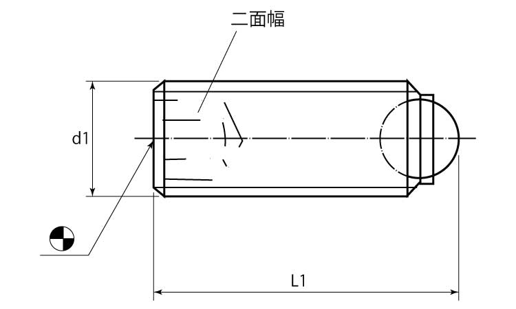 ２２７２０ヘッド無（完全ボール付図面
