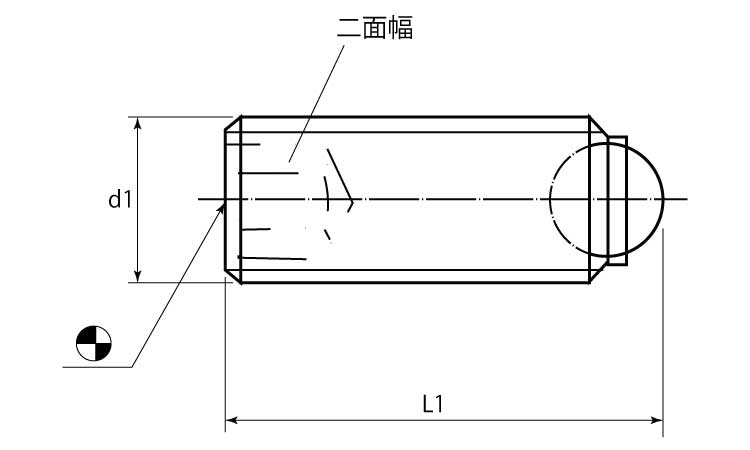 ２２７２０ヘッド無（面取りＳ加工図面