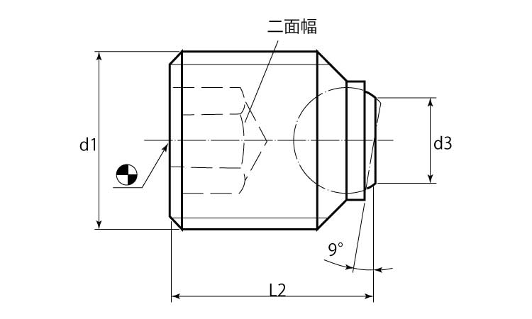 ２２７２０ヘッド無ショートタイプ図面