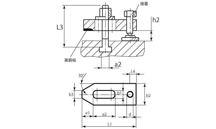 ２３１９０サポートＢＴ（Ｔボルト図面