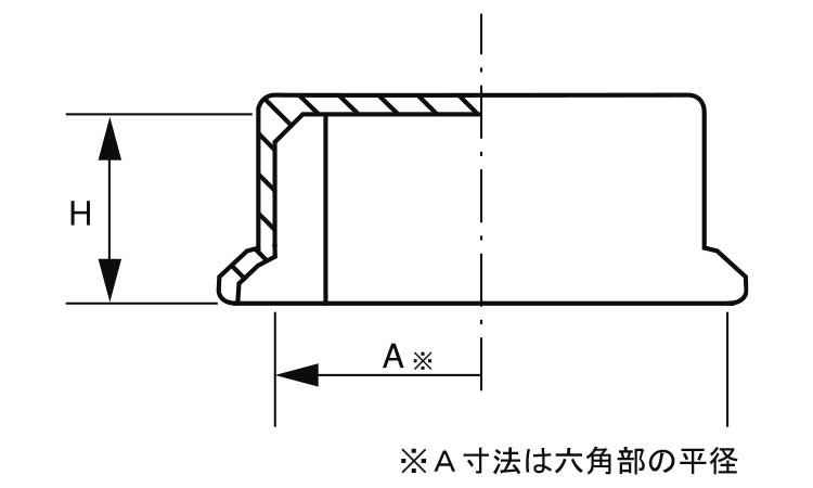 フランジナットカバー図面