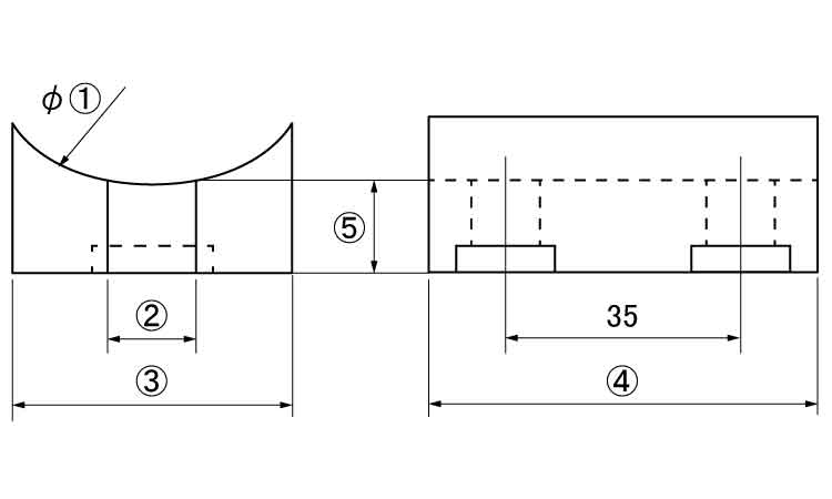 脚座　Ｓ－２８（大昌産業製）図面