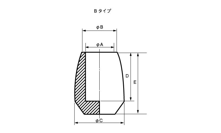パイプ用ゴム脚　ＵＣＫＰ－７図面