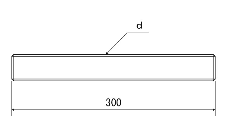 ポリカ　寸切（３００（ウィット図面