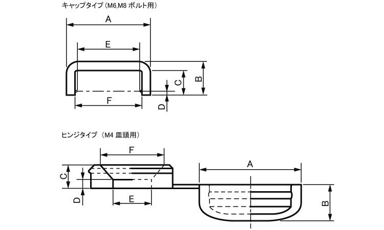 ボルトキャップ（ニフコ）図面