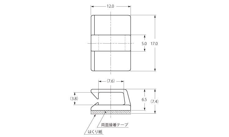 コードフック（ＣＨ－ＭＢ図面