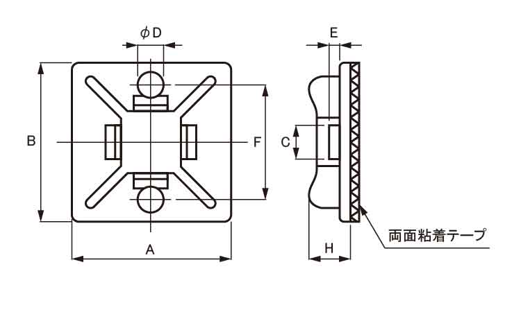 マウントベース（標準グレード図面