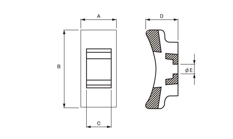 タイマウント（ＬＫＣＳＦ１図面