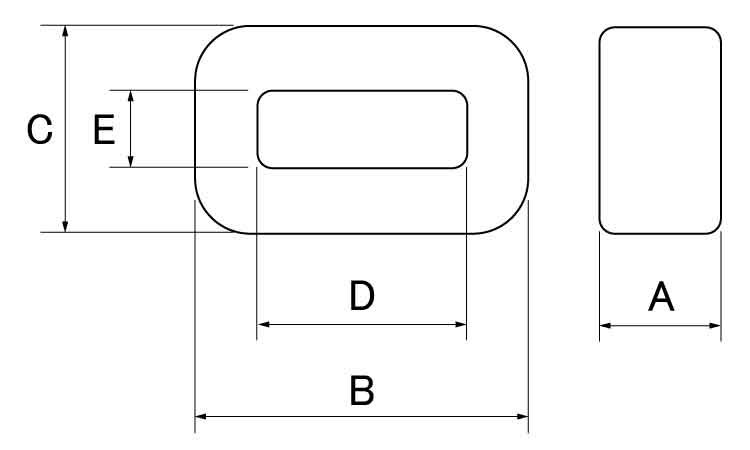 デュオリング（標準グレード（乳白図面