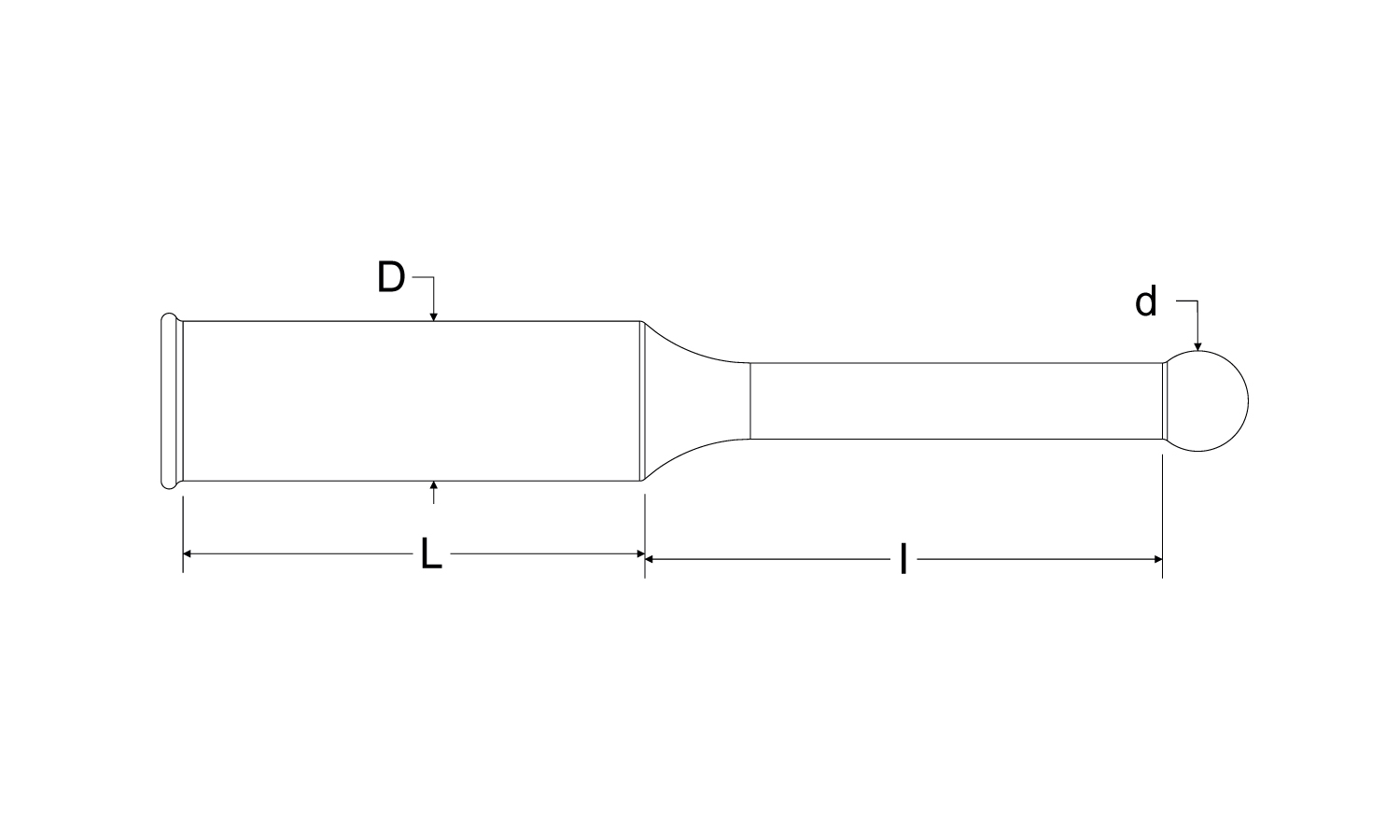 プルプラグ（中実・黒色）ＧＤＭＥ図面