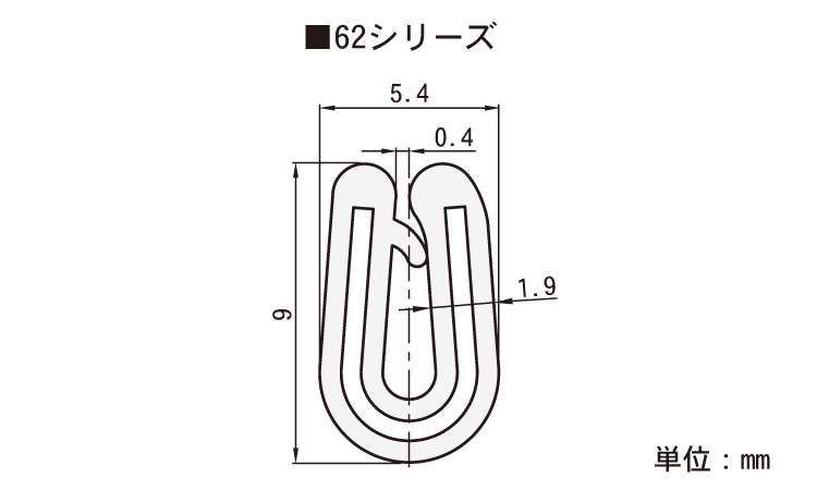 トリム　Ｓ６２－０４－Ｂ－５Ｔ図面