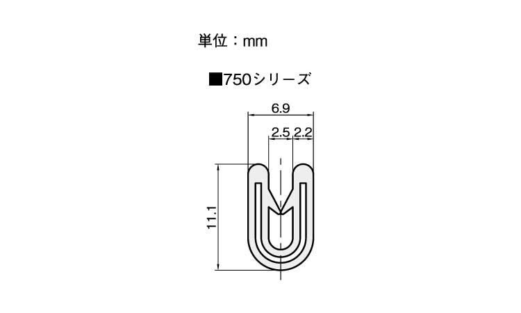 トリム　Ｓ７５０－１６－Ｂ－２図面