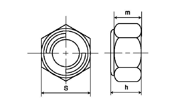 Ｕナット（小形図面