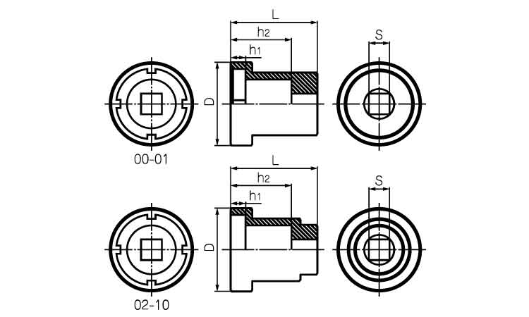 ファインＵＮ用ソケット（～Ｍ５０図面