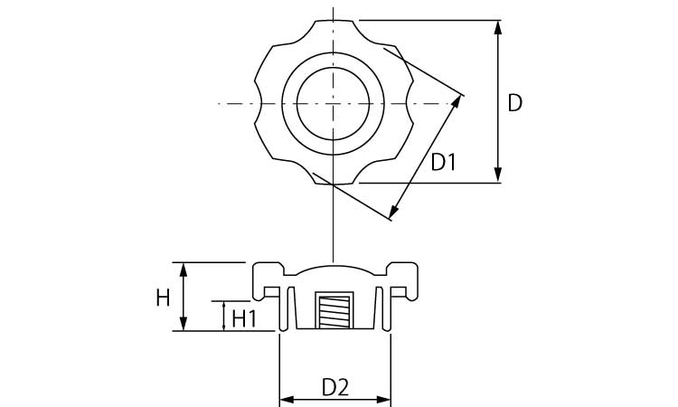 グリップナット（Ｇ２図面