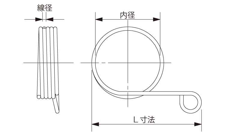 ＨＬスプリング（ホリゾンタル図面