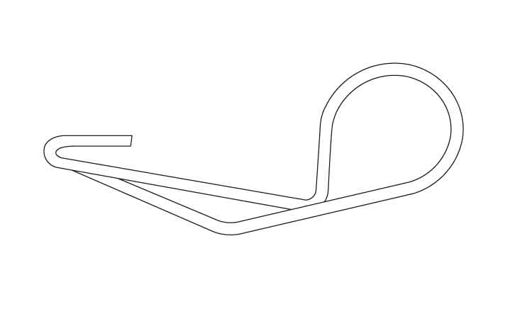 ナットストッパーピン図面