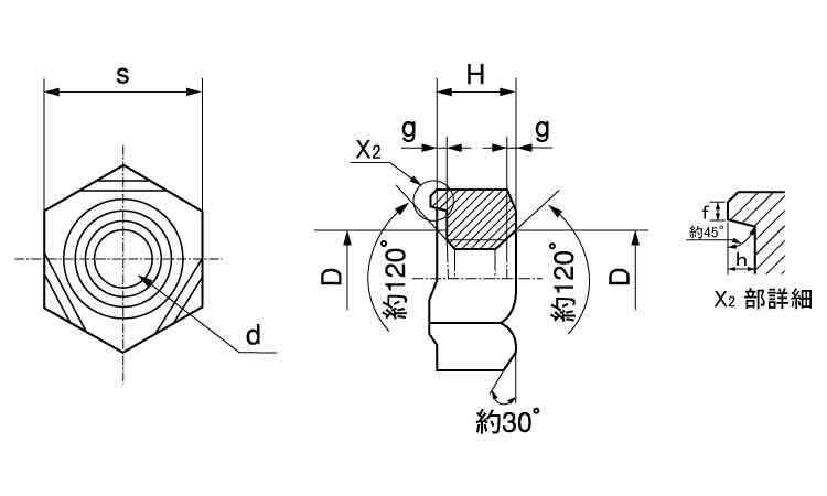 六角ウエルドＮ（１Ｂ・棚原製図面