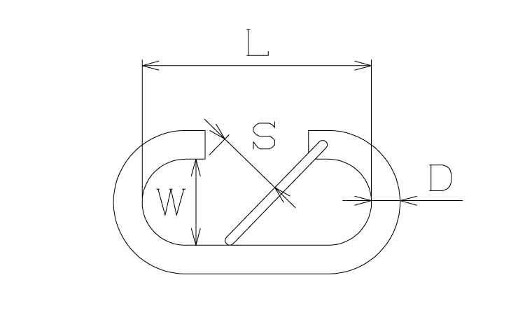 Ｏ型フック　マリンパーツ図面