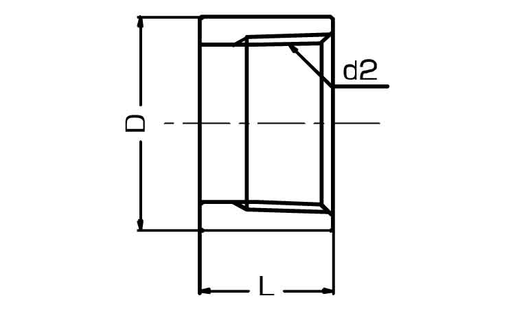 継手ハーフテーパソケットＨＰＴＳ図面