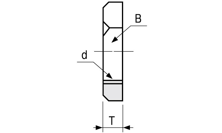 ロックナット（ＮＲ－１００１Ｒ図面