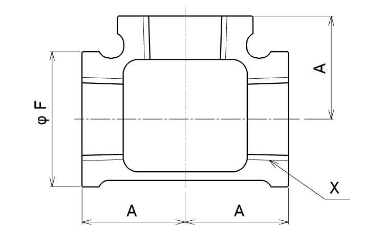 ＣＫ　チーズバンド付（Ｔ）図面