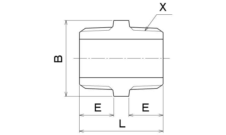 ＣＫ　六角ニップル（ＮＩ）図面