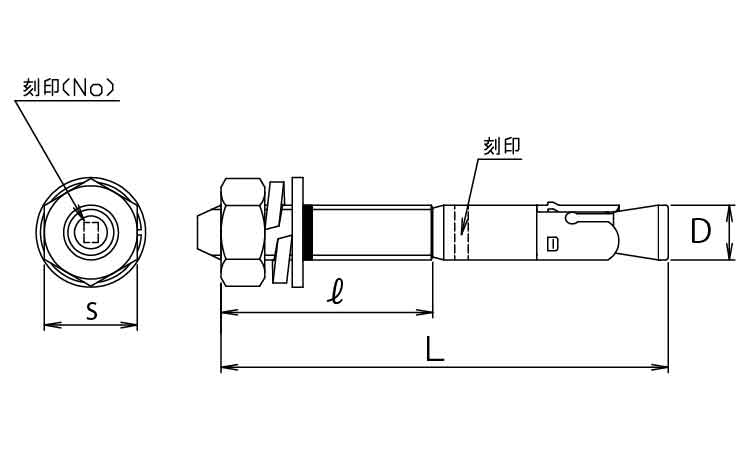 トルコンアンカー（ＴＣＷ図面