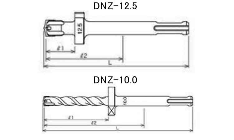ザグリドリル　ＤＮＺ図面