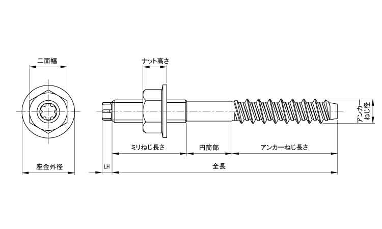 ＪＰＦ　タップスター（パック品）図面