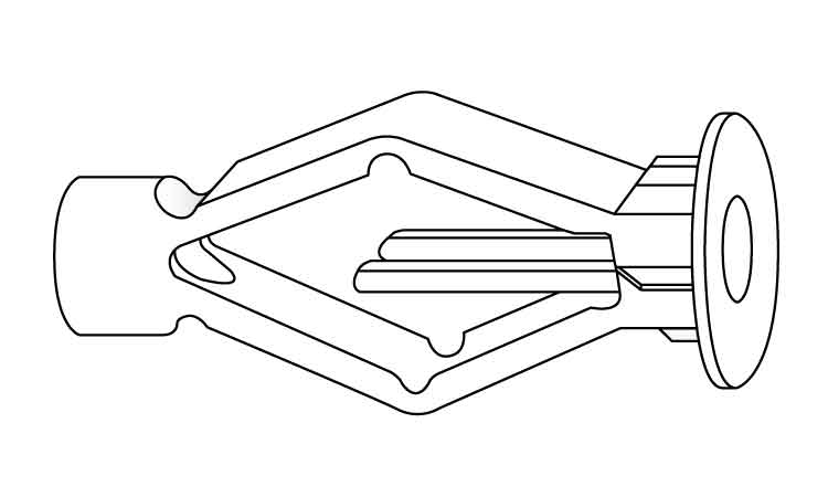 中空プラグ（ＮＡ・徳用小箱入）図面