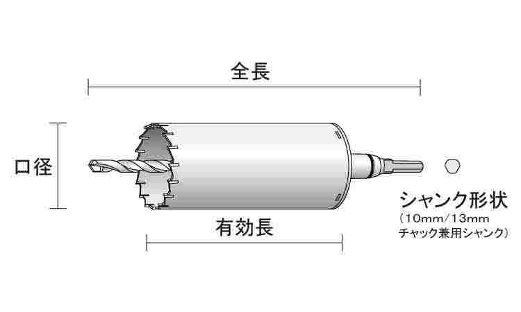 コアドリル（ＶＣ（ＳＤＳ図面