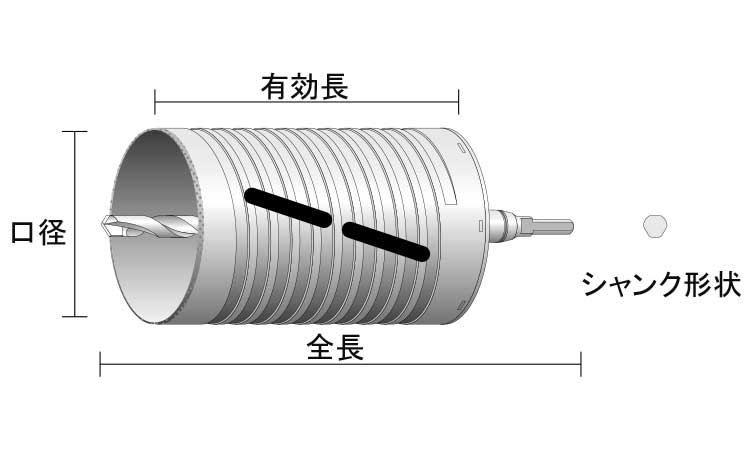 コアドリル（ＦＡＮ（ＳＤＳ図面