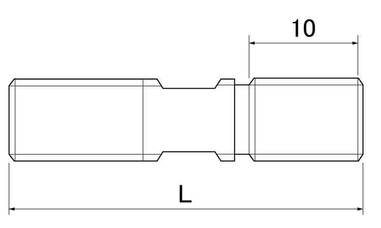 合板用軸足（型枠部材）図面
