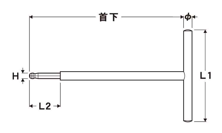 テーパーＴハンドルＳＴＴエイト図面