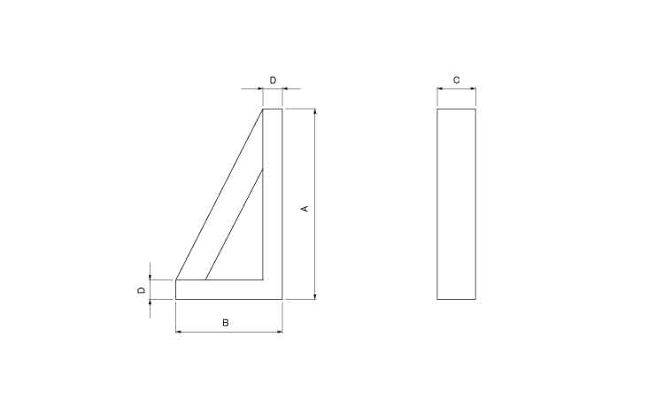 ストップアングル（Ａタイプ図面
